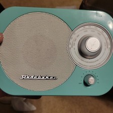 Studebaker SB2000 Retro Portable AM/FM Radio - Speaker - Aux Input Teal 