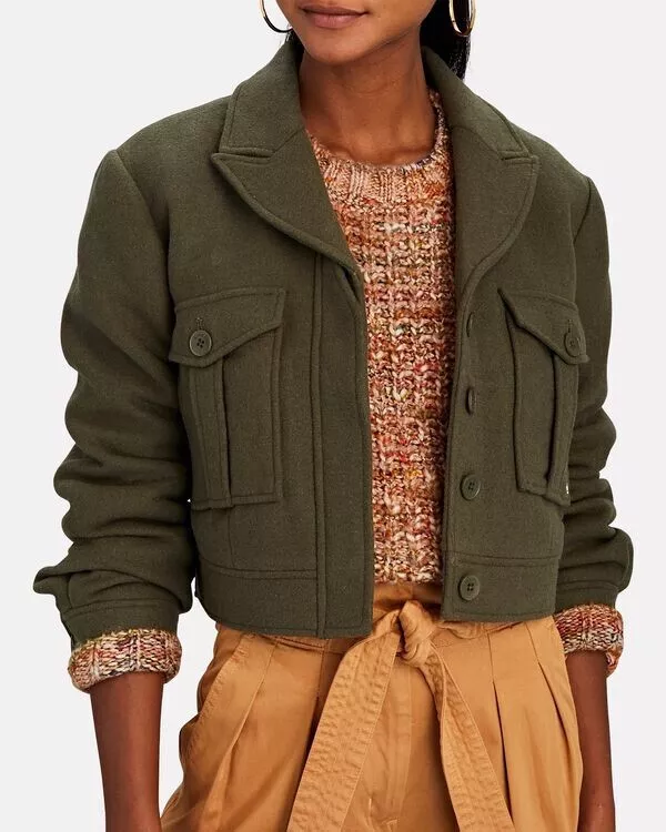 BING Cropped Cargo Jacket army | eBay