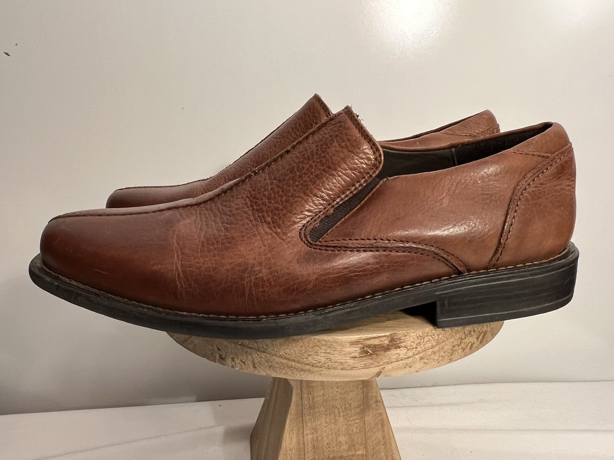 Johnston & Murphy Macomb Split-Toe Sheep Skin Leather Slip 