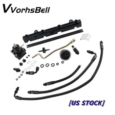 K Swap Fuel Line System Set Fuel Rail Pressure Regulator for Civic Integra EG EK