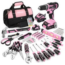 WORKPRO 157PC Home Tool Kit Drill Tool Set 20...