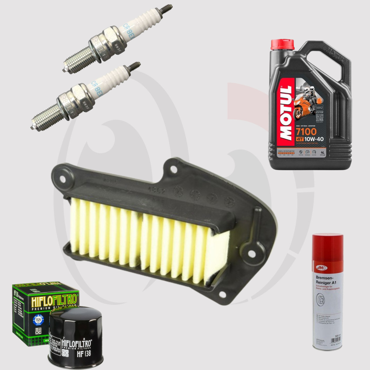 Kit entretien Suzuki VZR 1800 Intruder 2008-2017 avec huile Motul 7100 10W40 4L