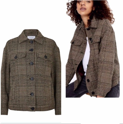 M\u0026S Per Una Oversized Wool Blend 