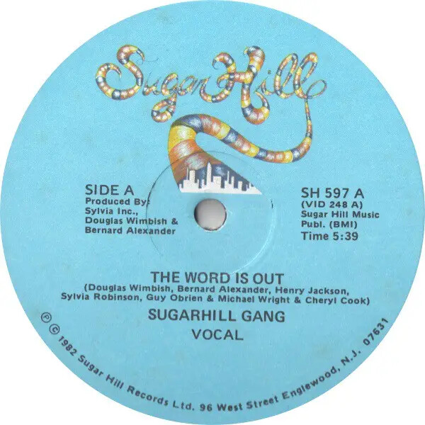 ☆ Sugarhill Gang - The Word Is Out / 12\