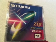 Fujifilm 100 MB Zip Disk IBM Formatted NEW SEALED