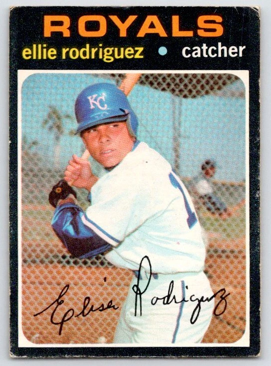 1971 O-Pee-Chee #344 Ellie Rodriguez Kansas City Royals