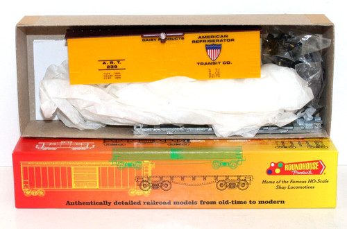 Roundhouse 03179 HO 36' Acero UF Kit Refrigerador de Carne ART 239 Amarillo Nuevo en Caja | Zustand: New