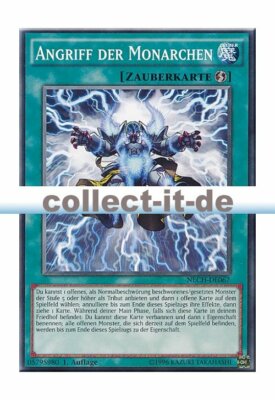 Yugioh NECH-DE067 Angriff der Monarchen - 1. Auflage