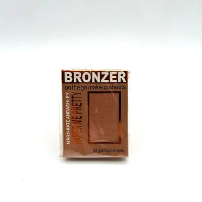 Lot of 3 Paper Me Pretty On the Go Makeup Bronzer Sheets #815 Natural Beauty