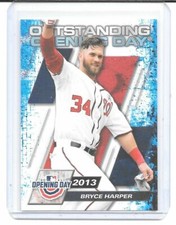 2021 Topps Opening Day - Outstanding Opening Day #4 Bryce Harper (Phillies)