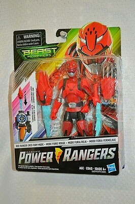 U PICK POWER RANGERS Beast Morphers RED FURY RANGER NEW | eBay