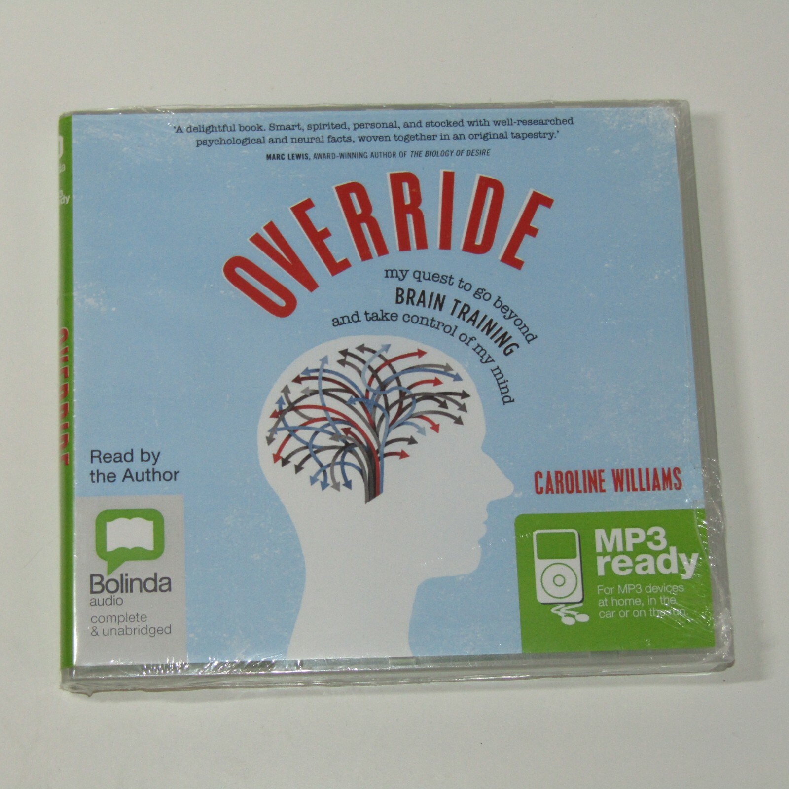 Science Audiobook CD Override Quest Beyond Brain Training Caroline Williams