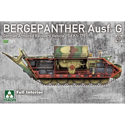 Takom #2107 1/35 Sd.Kfz.179 PzKpfw V Bergepanther Ausf.G-Full Interior