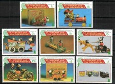 Saint Vincent Stamp 2231-2238  - 95 Christmas with Disney toys