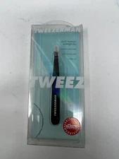 Tweezerman Stainless Steel Slant Tweezer Midnight Sky (Black) New in Box