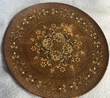 Antike  Wandteller WS&S Wilhelm Schiller & Sohn 6863 ca. 37,5 Cm 19 Jh