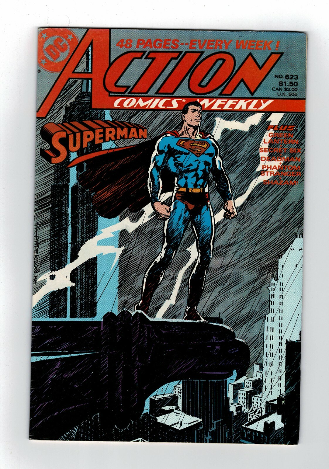 DC Comics - Action Comics Weekly No. 623 October 1988 $1/50 USA | eBay