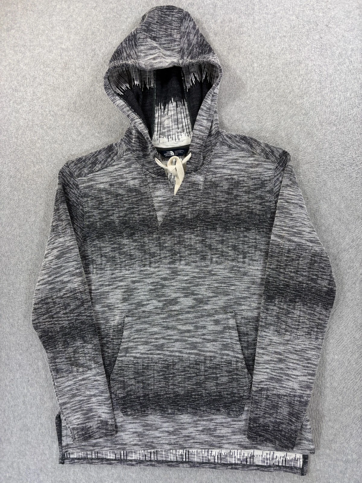 The North Face Digital Polyester Cotton Hoodie Pullover (Women's Medium) Gray
