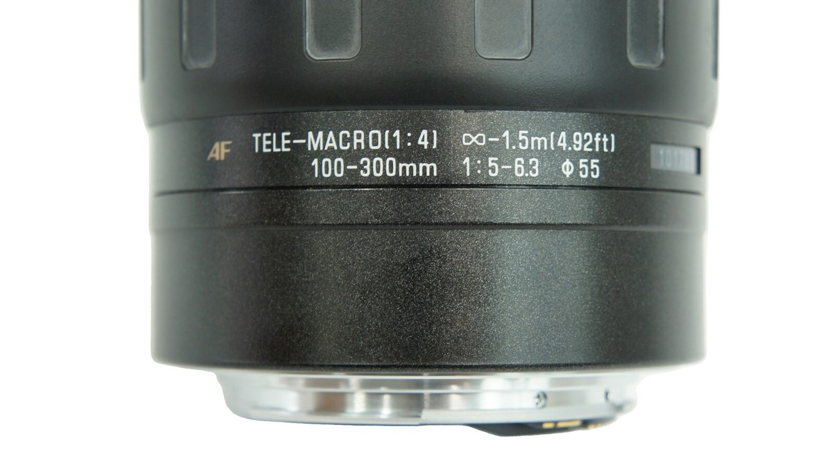 Tamron AF Tele-Macro 100-300mm 5-6.3 Lens For Canon EF-Mount From