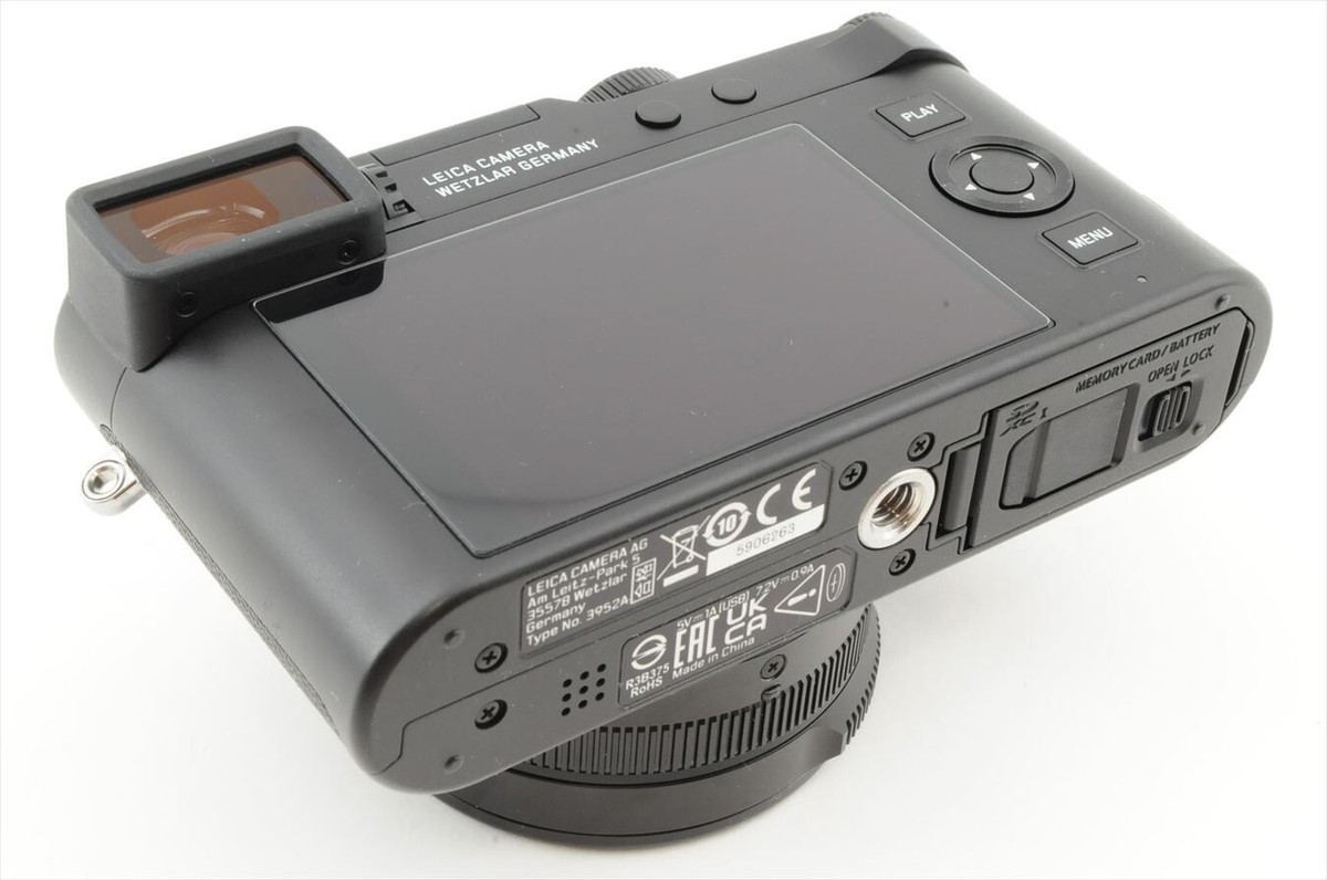 Leica D-LUX 8 Compact Digital Camera Black Top Mint From Leica D-LUX 8 Compact Digital Camera Black Top Mint From