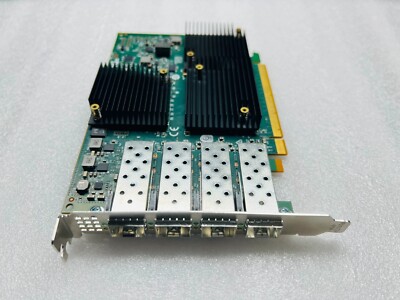 LPe32004-M2-SIO 4 Port 32GFC Short Wave Optical LC SFP+ FC Host Bus Adapter