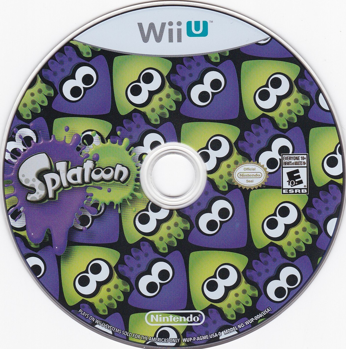 Splatoon (Nintendo WiiU) *GAME DISC ONLY* | eBay