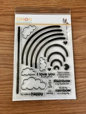Simon Says Stamp Rainbow Is My Favorite Color New Full Set