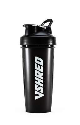 V Shred ''Step Into Greatness'' Limited Edition  Black Shaker Bottle (20oz)
