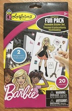 Colorforms Barbie Fun Pack Reusable Sticker Set