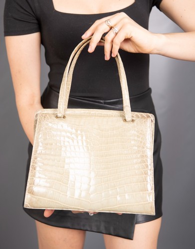 400 WONDERFUL LEATHER HANDBAG PURSE LUXURY BEAUTIFUL LOOK - Picture 2 of 5