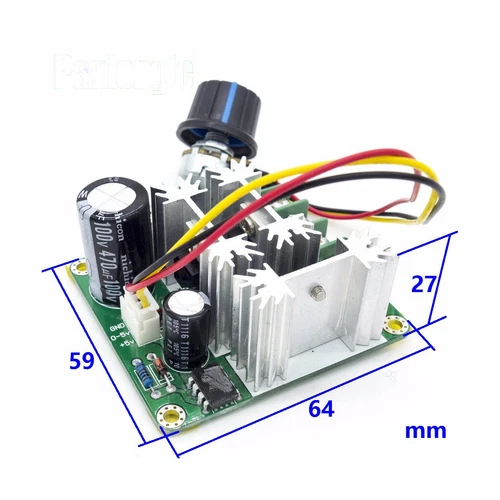 2X 15A 6V-90V Pulse Width Modulators For PWM Stepless DC Motor Speed Controllers - Picture 2 of 14