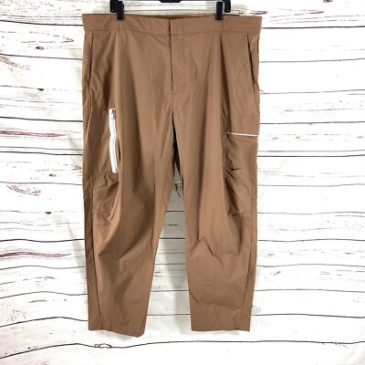 Nike Sportswear Style Pants Men's 40 Brown Essentials Utility Cargo DM6681-256