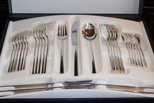 Wilkens Palladio Menü Messer / Knife 800er Silber ca. 23cm & 75 Gramm 