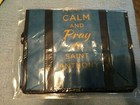 NEW  ~ BLUE  St. Anthony Shopper Beach Gym  Tote Bag ~  14 x 10 — photo 2