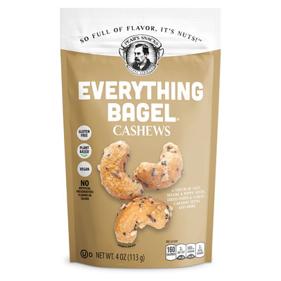 Everything Bagel Cashews | 4 oz | Brenmar