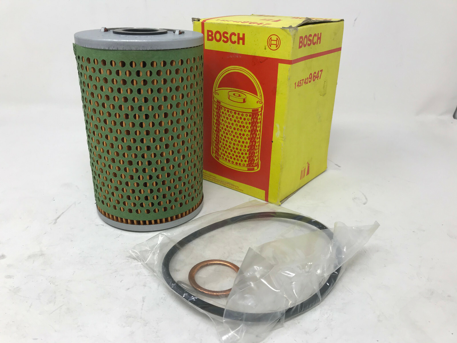 1 Filtro olio BOSCH 1457429647 per DAF MERCEDES-BENZ RENAULT O & K STEINBOCK