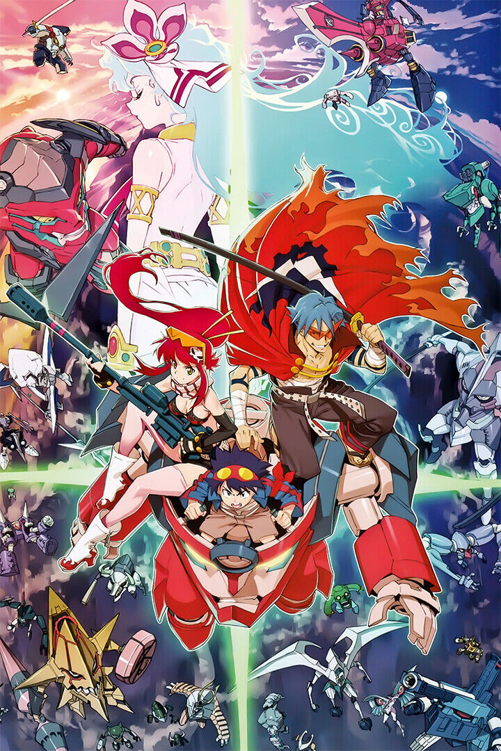 Gurren Lagann Poster for Sale by REPIXELS