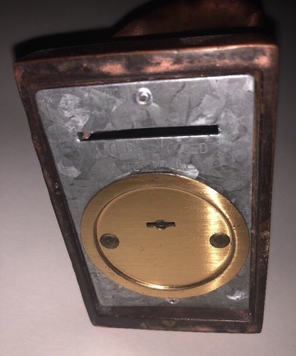 BENJAMIN FRANKLIN STILL BANK Franklin Savings Copper- VERY NICE PIECE Vintage - 第 8/9 張圖片