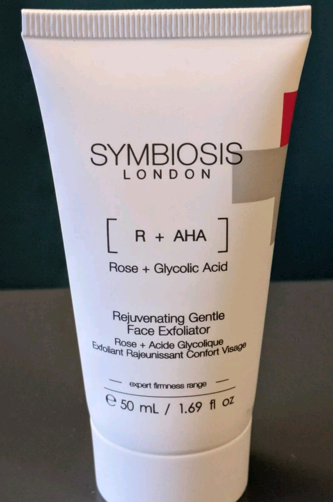 SYMBIOSIS Rose + AHA Glycolic Acid Face Exfoliator 50ml 💖 GENTLE EXFOLIATION 💖