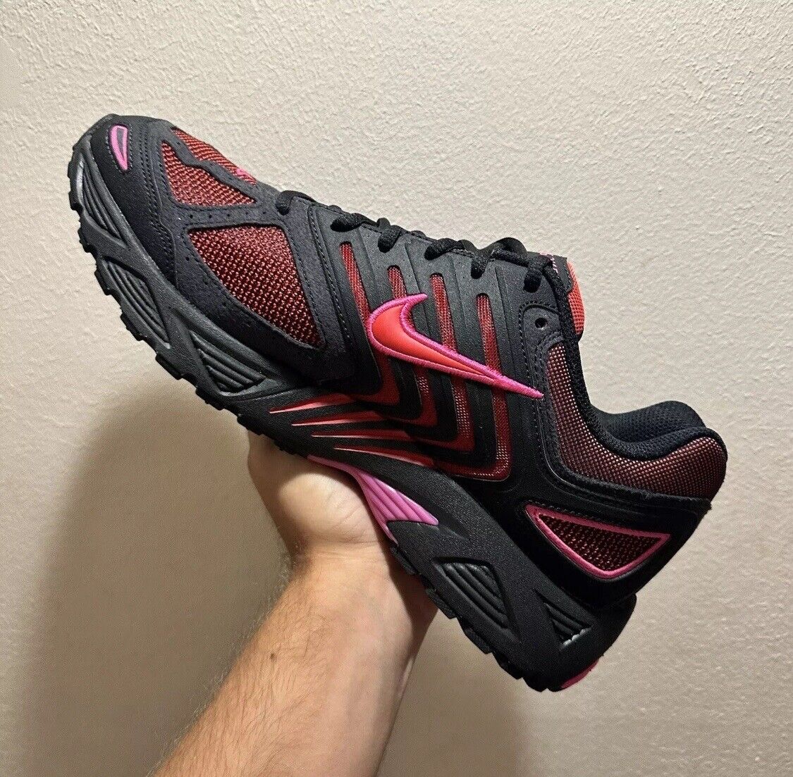 バズる!! ★ Nike Air Pegasus 2K5 Black Fire Red Air Pegasus 2K5 'Black Fire Red' - Nike - FJ1912 001 - black