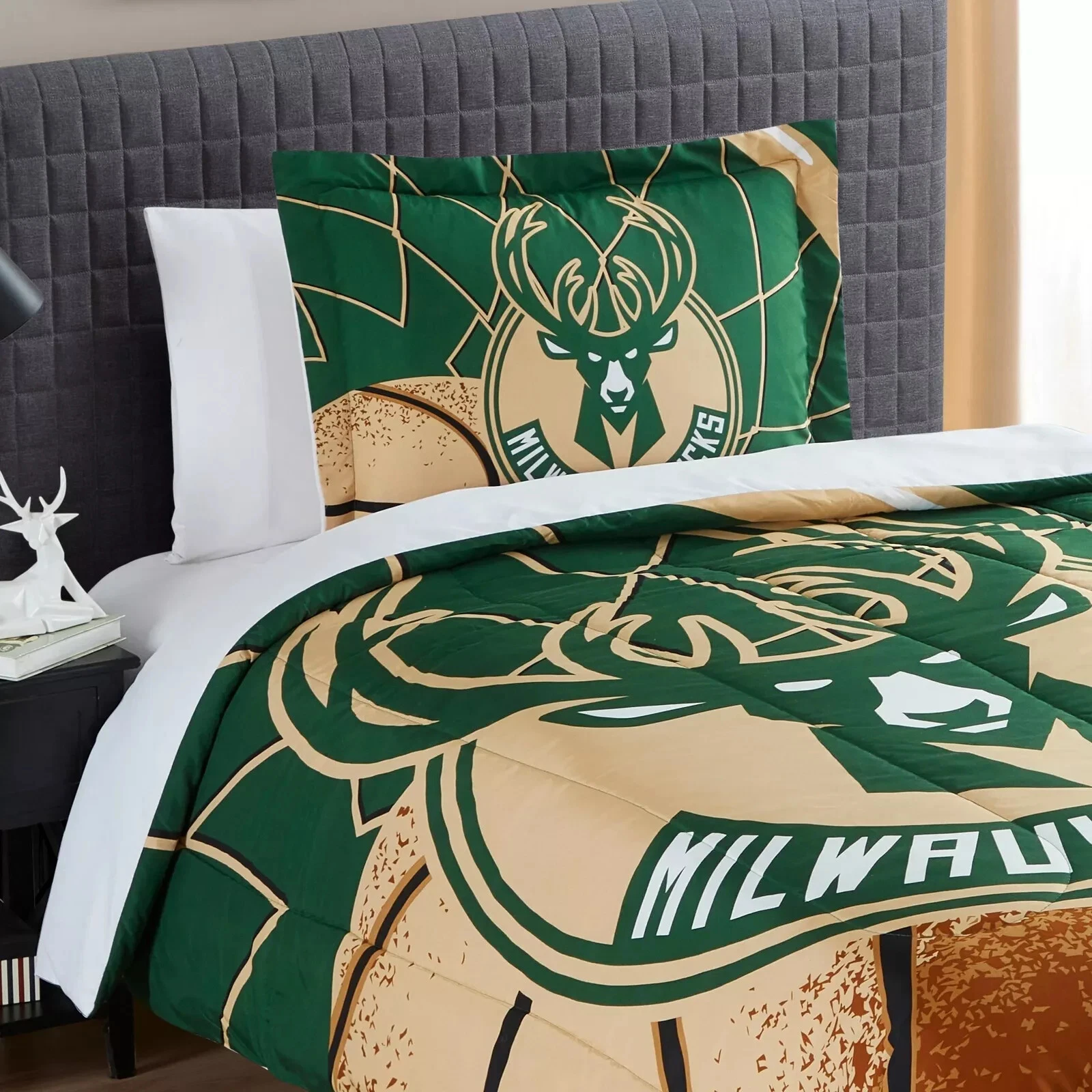 NBA Milwaukee Bucks Bedding Set