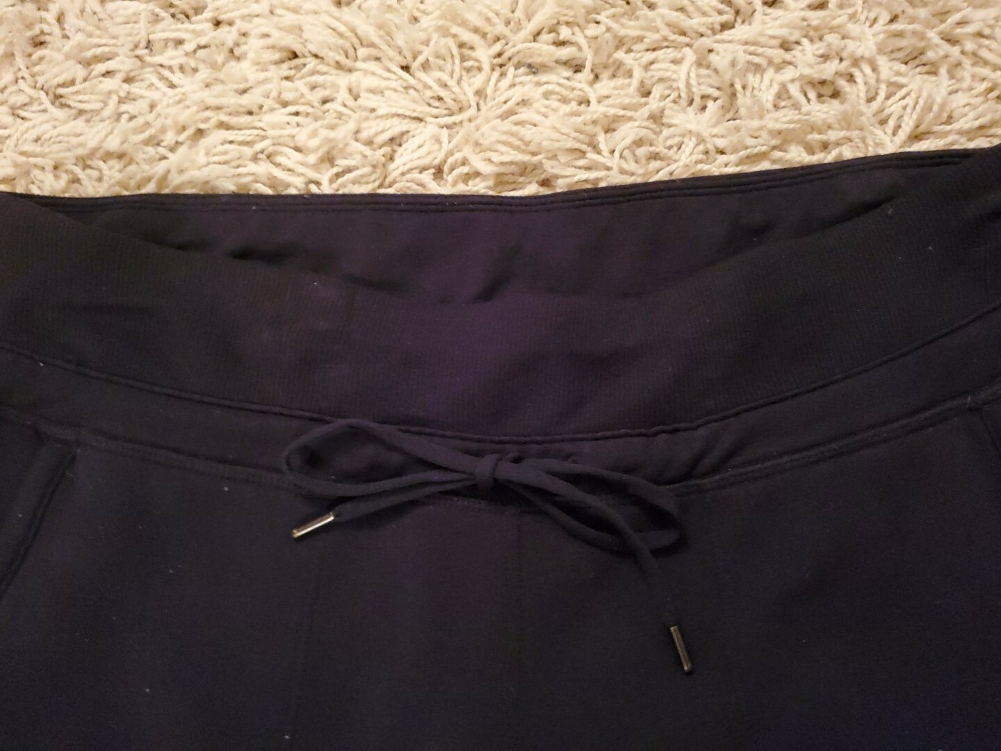 Athleta Solid Black Athletic Drawstring Sweatpant… - image 3