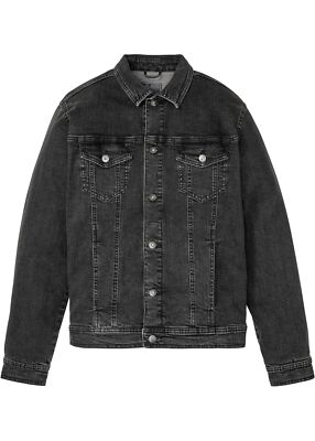 Stretch-Jeansjacke Regular Fit Gr. 50 Black Stone Herren-Sakko Jeans-Jacke Neu*