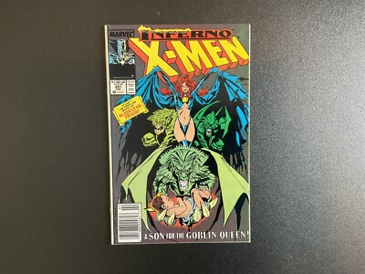 The Uncanny X-Men #241 (Marvel Comics 1989) Origin Of The Goblin Queen  