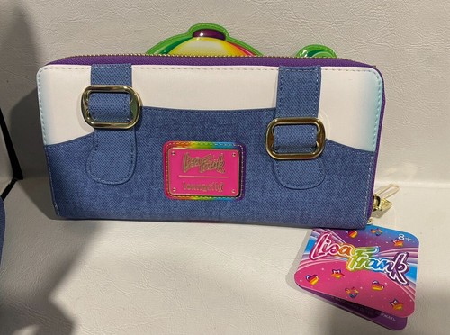 Loungefly Lisa Frank Panda Painter Exclusive Mini Backpack & Wallet Set NWT - Picture 8 of 15