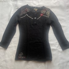 BUFFALO DAVID BITTON LONG SLEEVE LIGHTWEIGHT SWEATER SIZE SMALL