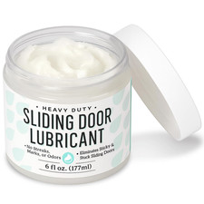Heavy Duty Sliding Door Lubricant, 6 Oz – Hinge & Garage Door Lubricant for Smoo