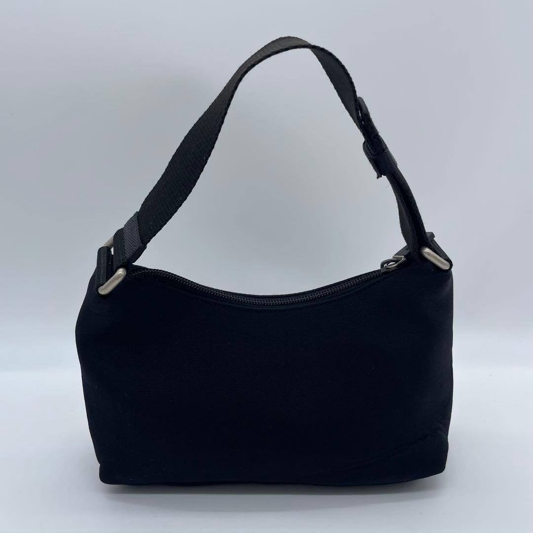 Miu Miu Archive Tech Mini Hand Bag Black 90s Nylon Style Shoulder