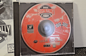 Sega Rally Championship (Sega Saturn, 1995) Disc and manual only