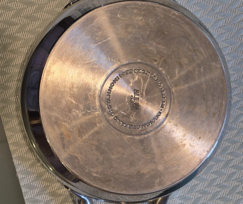 ALESSI . Batteria pentole 11 pezzi MAMI - in acciaio 18/10 - Immagine 2 di 2